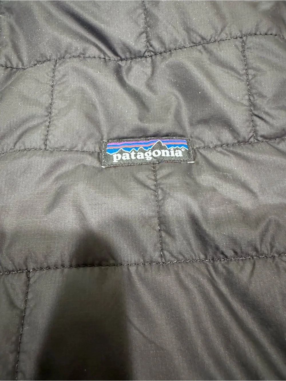 Patagonia Black Quilted Puffer Jacket